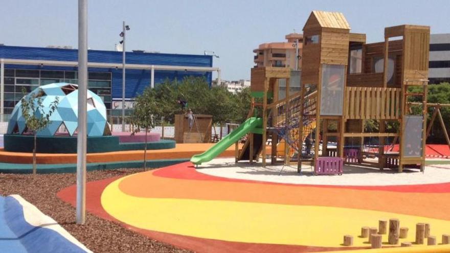 Nuevo parque infantil.