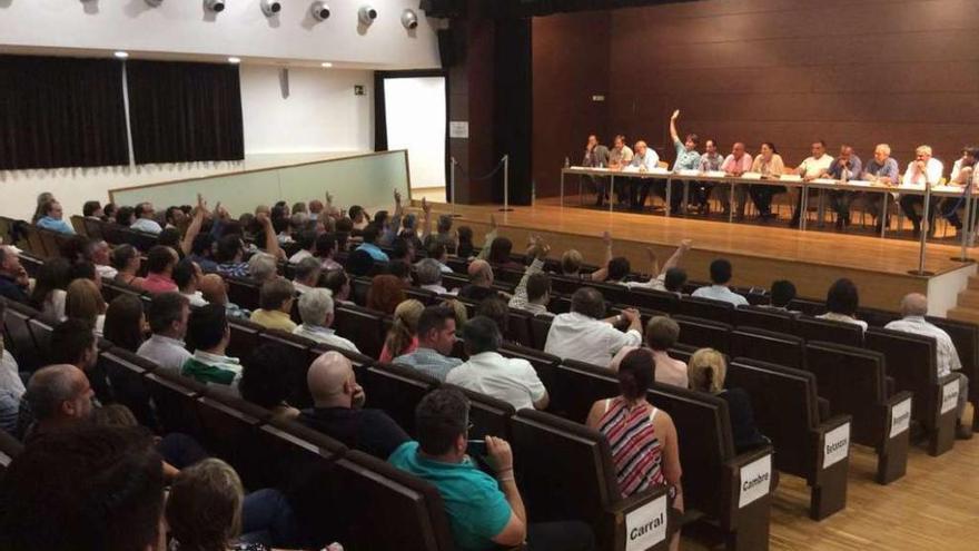 Asamblea general del Consorcio que aprobó los estatutos de la Mancomunidad, el pasado julio.