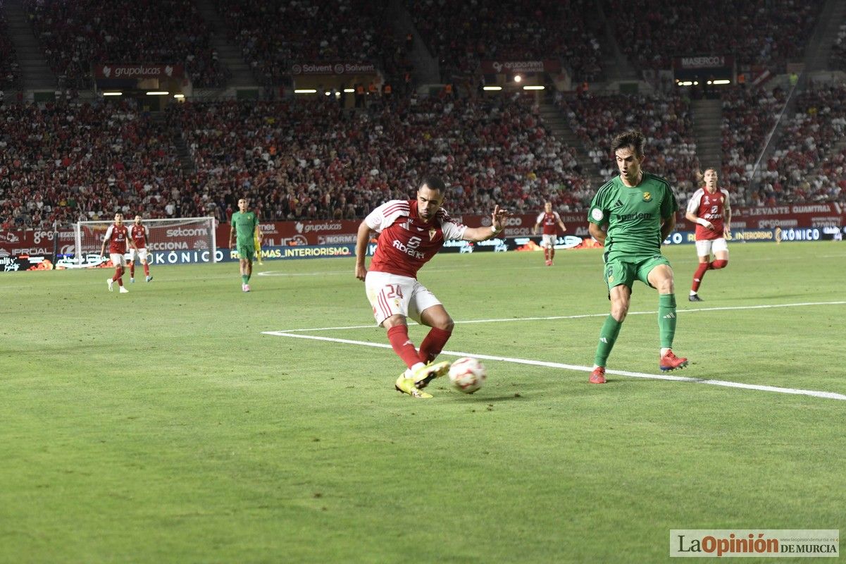 Así fue el encuentro del play off del Real Murcia y el Nástic en la lucha por el ascenso