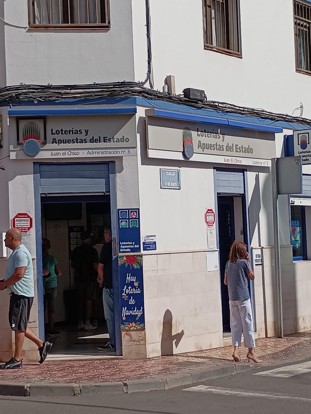 Administración de loterías Juan El Chico