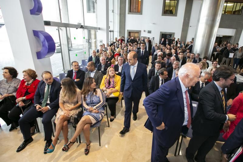 24.05.18. Las Palmas de Gran Canaria. Presentación del nuevo presidente de la Autoridad Portuaria de Las Palmas, Juan José Cardona. Foto Quique Curbelo  | 24/05/2018 | Fotógrafo: Quique Curbelo