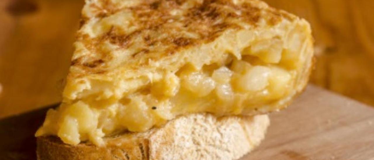 Pincho de tortilla de papas