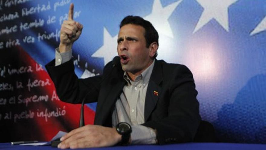 Capriles anuncia su candidatura para las elecciones venezolanas