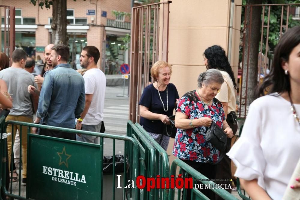 Isabel Pantoja, en la Plaza de Toros de Murcia.