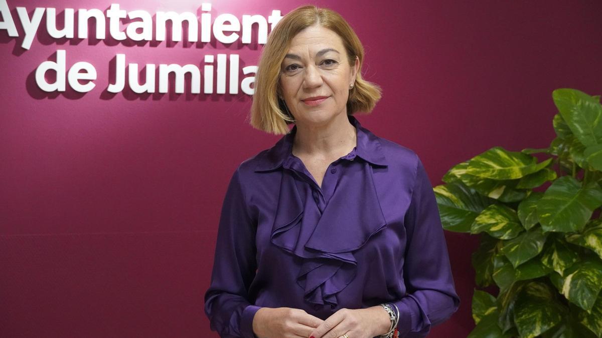 La alcaldesa de Jumilla, Severa González.