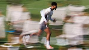 Bellingham entrenándose