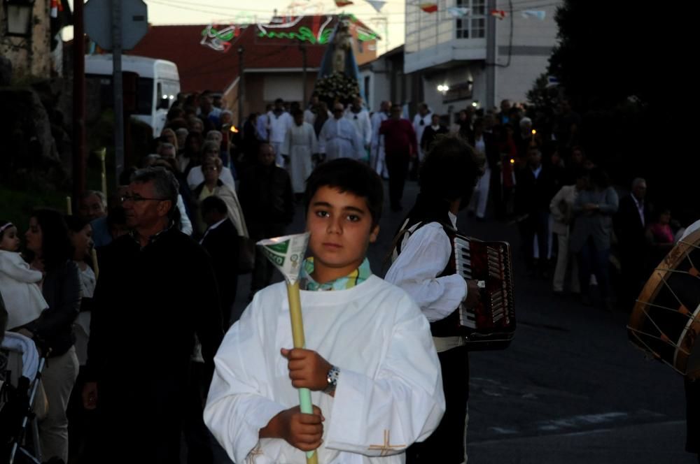 Virgen del Rosario en Vilaxoán