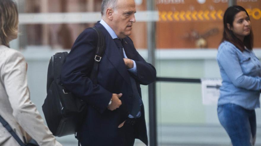 Una imagen de archivo del presidente de LaLiga, Javier Tebas.