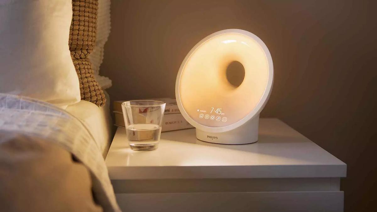 Este despertado de luz natural es perfecto para levantarse con energia