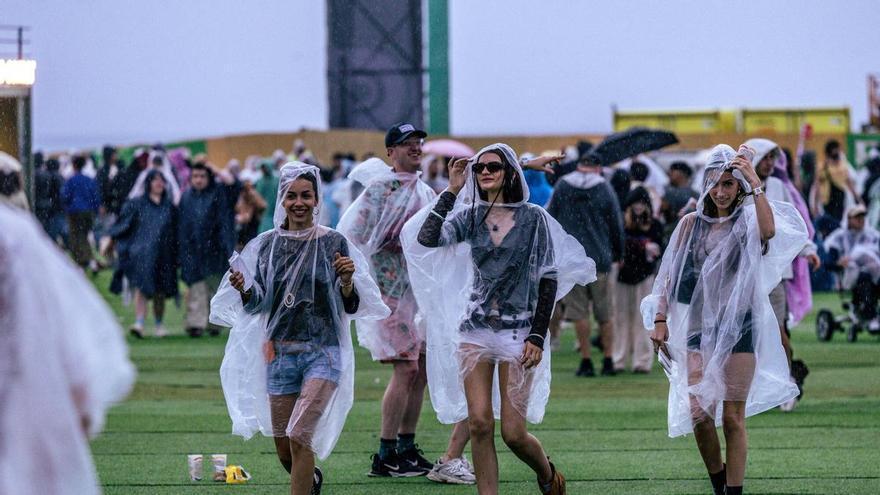 El Primavera Sound 2026 suspende algunos de sus conciertos temporalmente por la lluvia