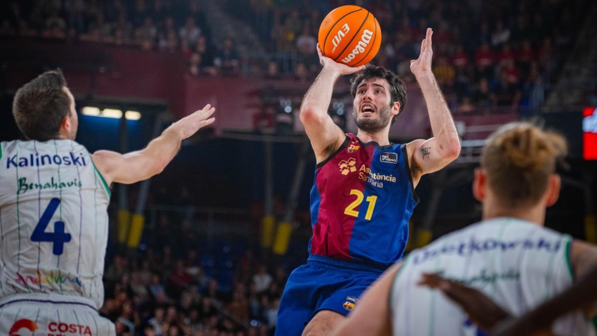 Pese a la victoria de hace un par de semanas ante Unicaja, el Barça tiene prácticamente imposible alcanzar a los malagueños en la clasificación