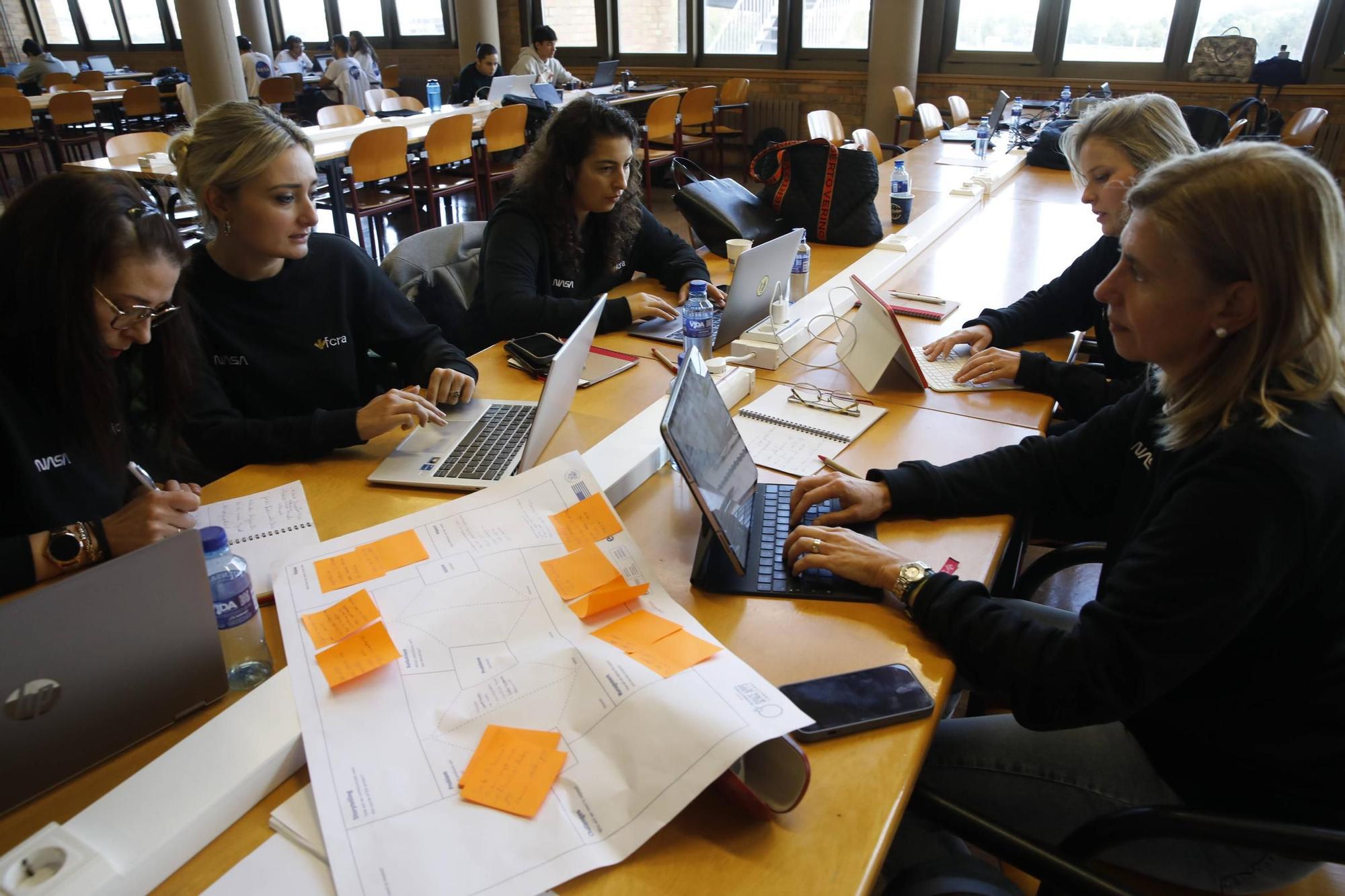 El NASA Space Apps Challenge en Gijón, en imágenes