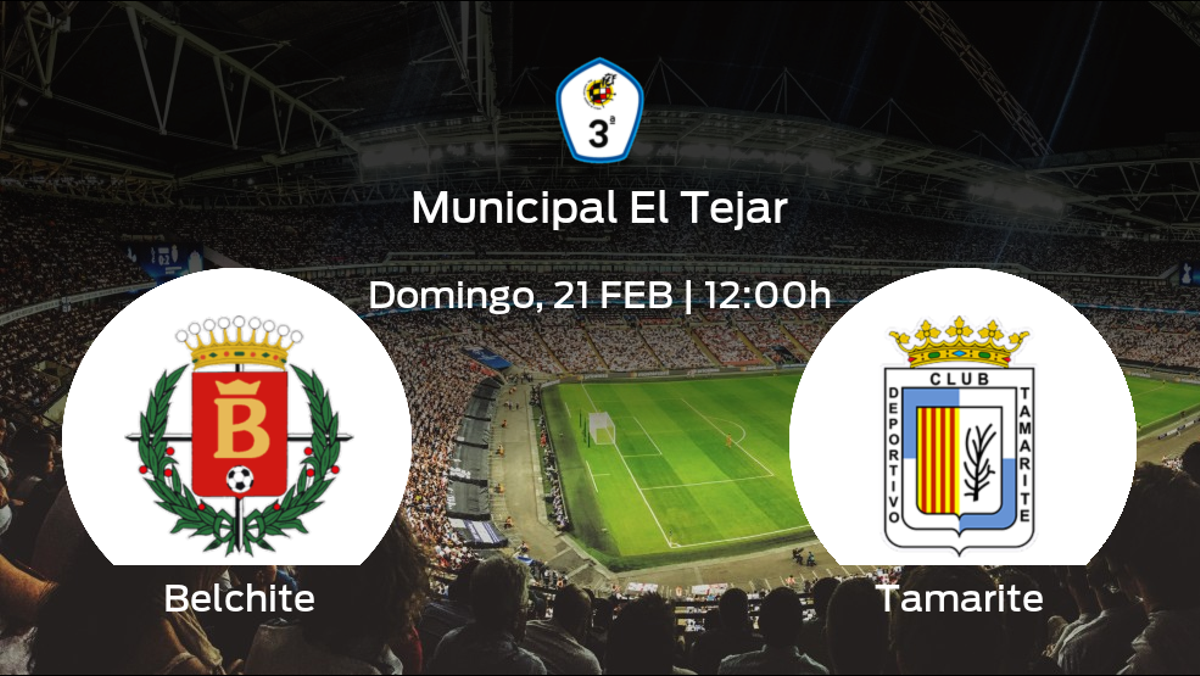 Previa del partido: el Belchite recibe al Tamarite en la decimoctava jornada