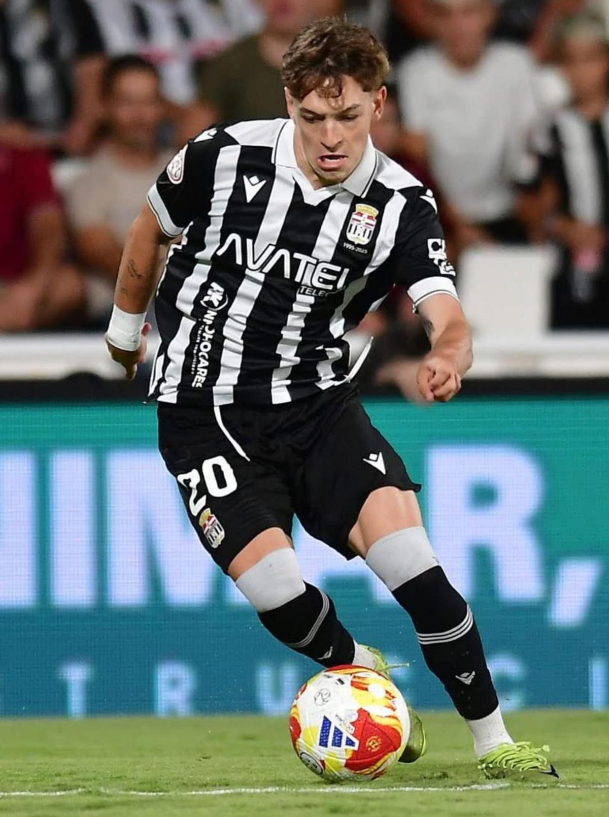 Diego Gómez en el Cartagena