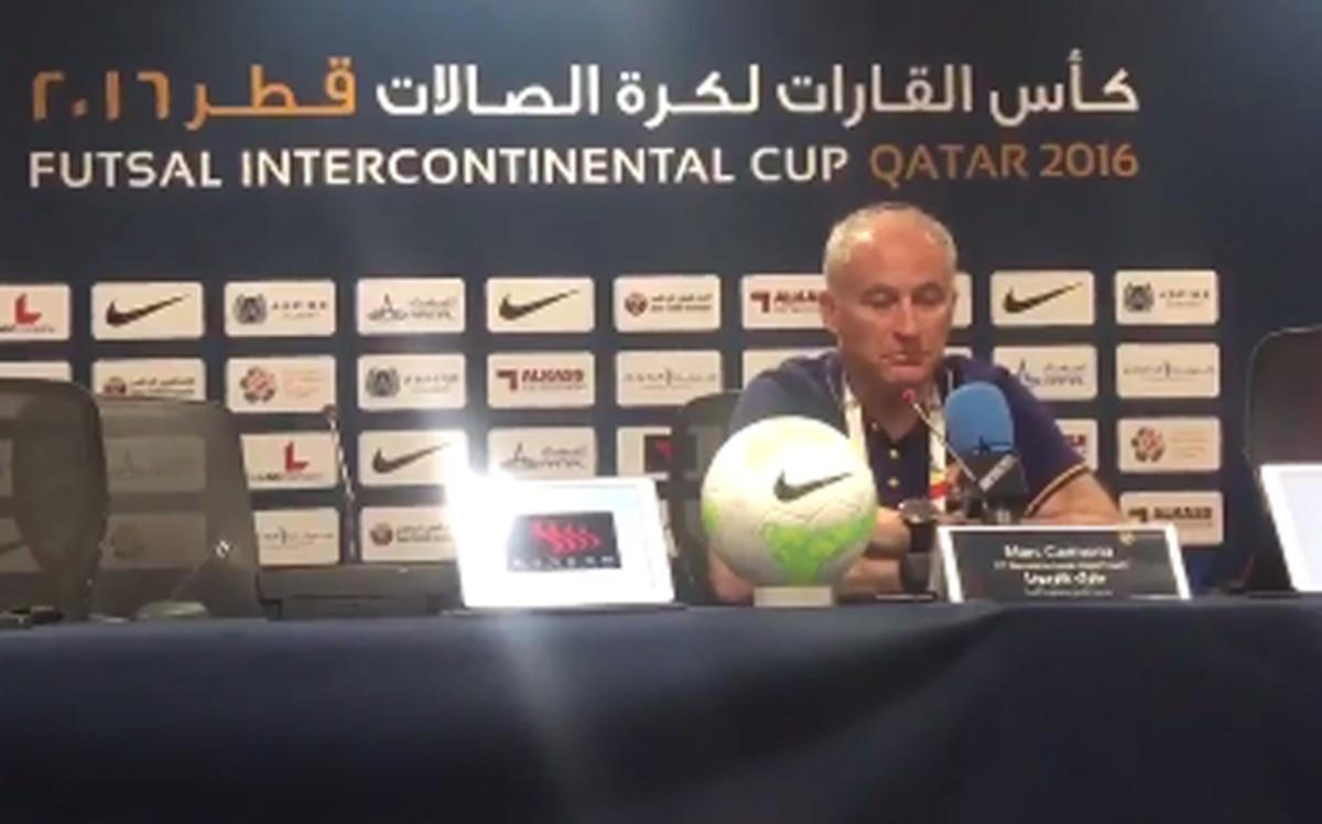 Carmona, durante la rueda de prensa