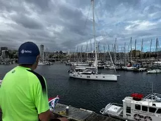 Salida de la ARC+ del Muelle Deportivo de LPGC