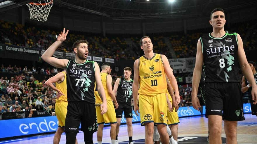 Partido Surne Bilbao Basket - Dreamland Gran Canaria, en imágenes (81-71)