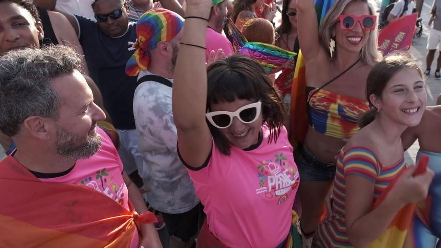VÍDEO: Marcha del Orgullo en Ibiza: Fiesta y reivindicación de todos los colores del arcoíris