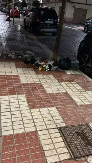 Detenido en Algemesí tras ser sorprendido cuando esparcía bolsas de basura por las calles