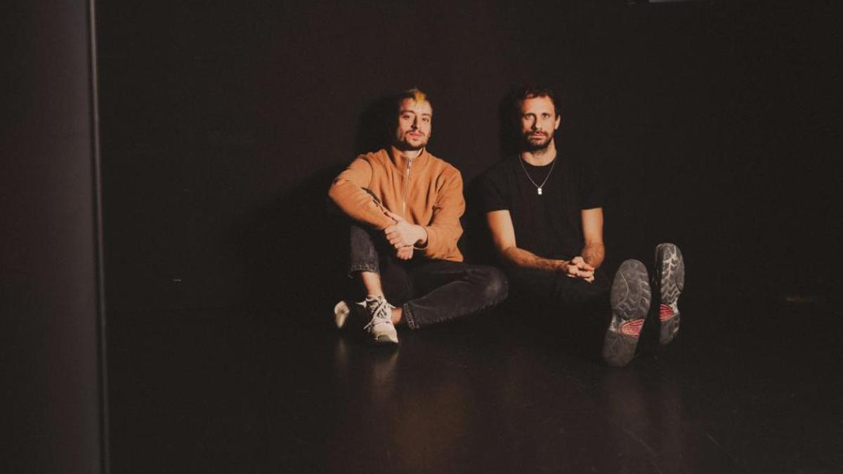 Pau Matas y Oriol Pla, creadores y directores de 'Gula / Gola', la obra que el segundo protagoniza en el Centro Dramático Nacional.