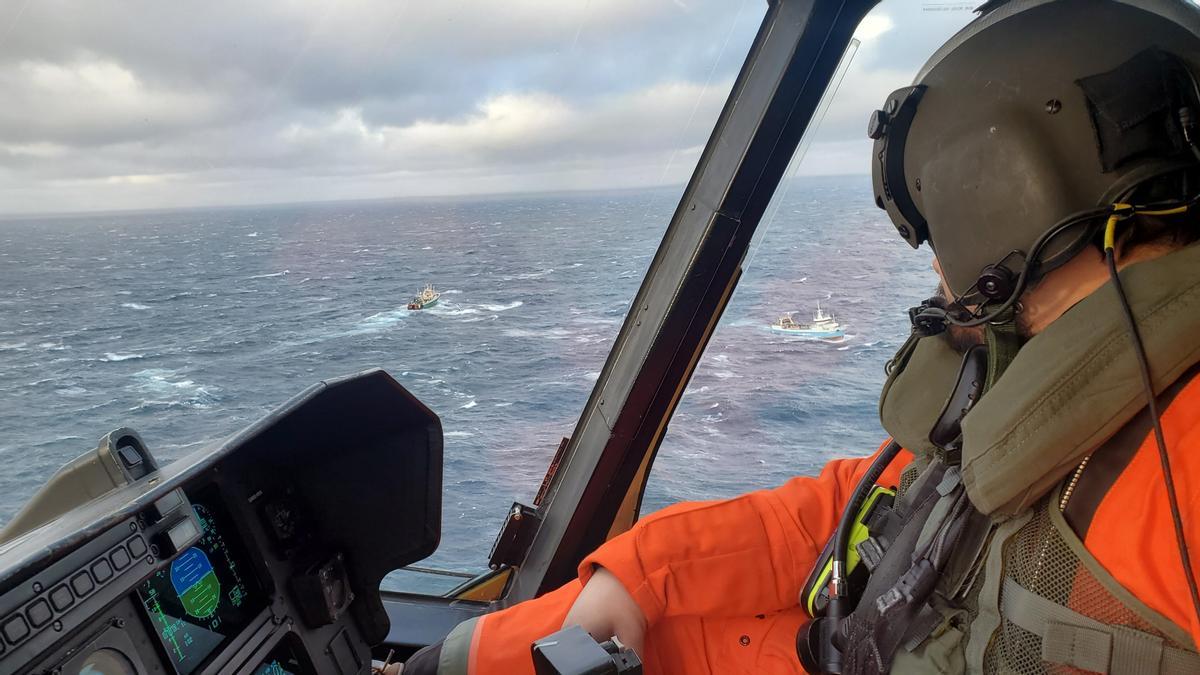 Feines de recerca dels mariners del &#039;Villa de Pitanxo&#039; desapareguts en aigües de l&#039;Atlàntic Nort