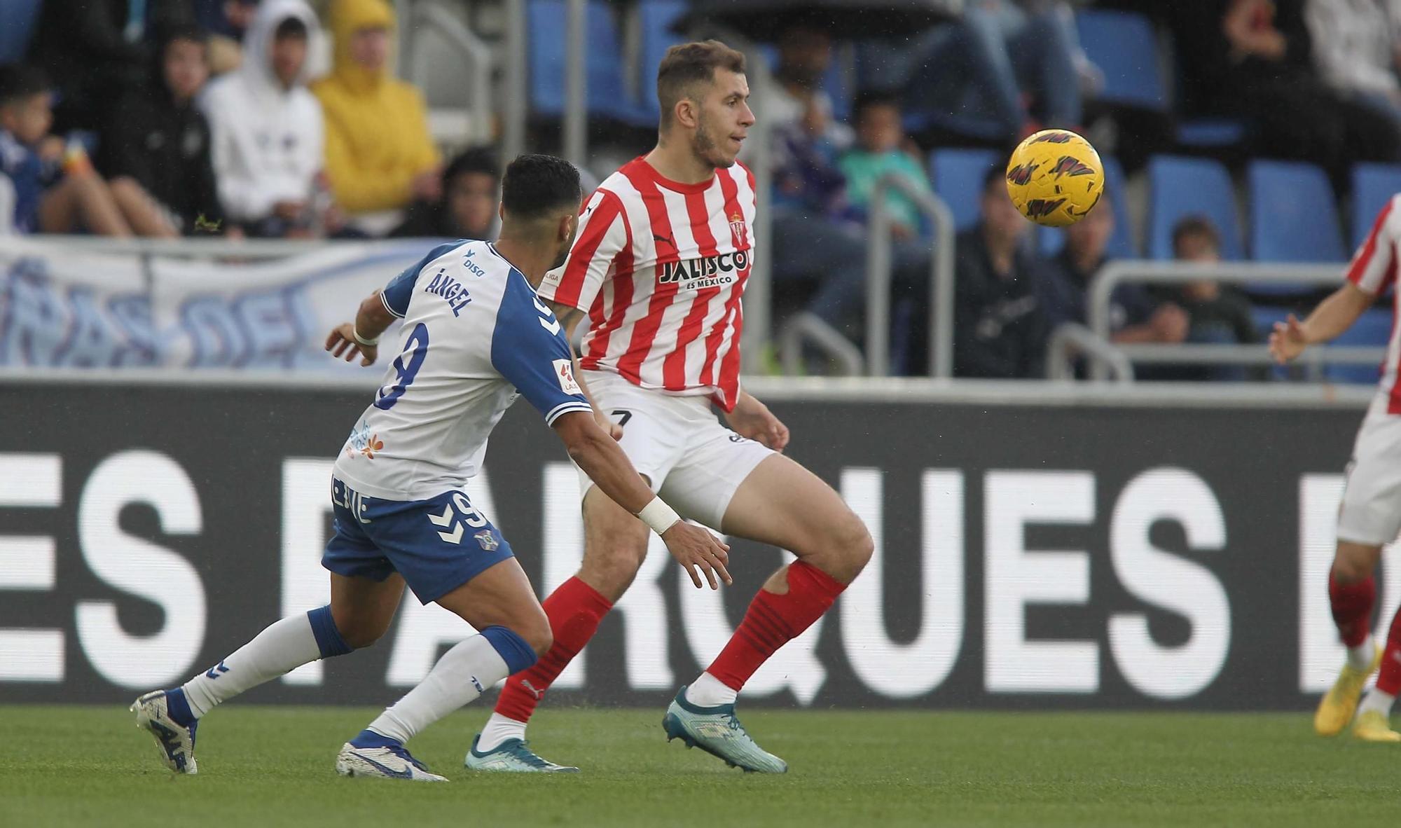 Así fue el partido entre el Sporting y el Tenerife