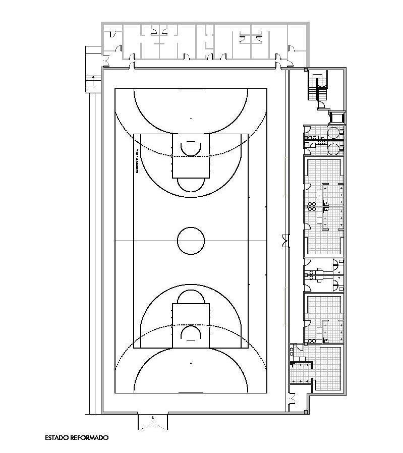 Plano del recinto ya renovado