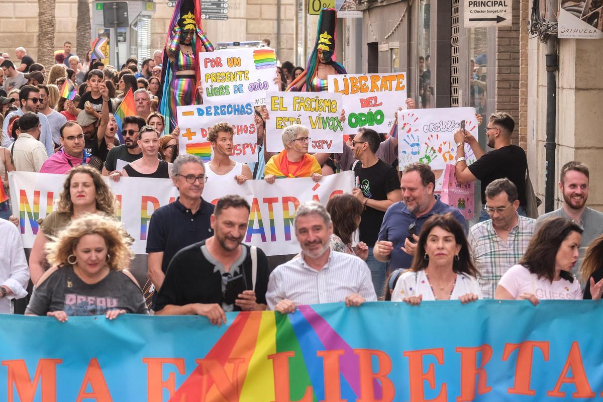 Orihuela celebra su tercera Marcha del Orgullo