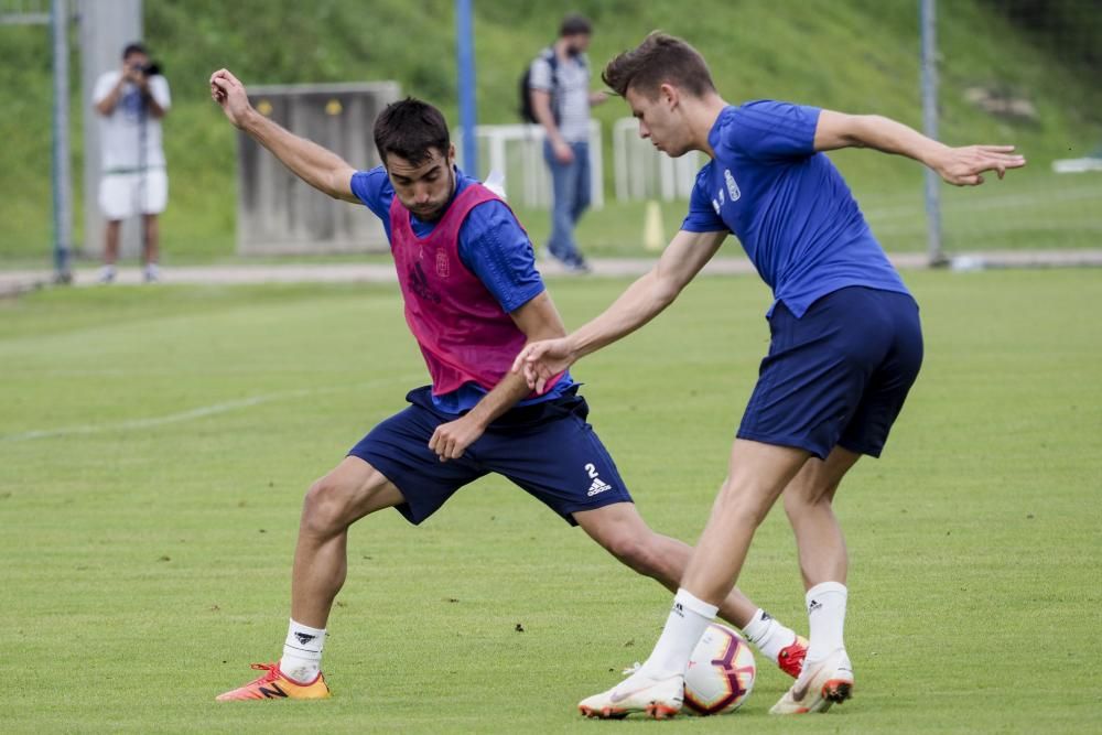 Entrenamiento del Oviedo