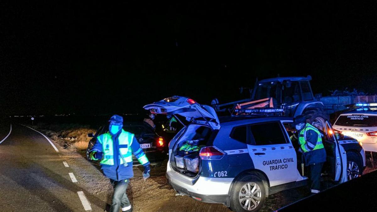 Fallece un varón atropellado en la carretera entre La Hiniesta y Andavías