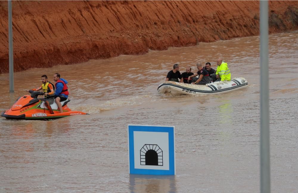 Pluges torrencials al sud-est d'Espanya