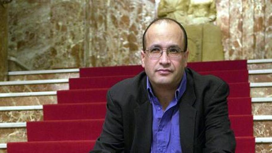El periodista marroquí Ali Lmrabet. / cristóbal garcía