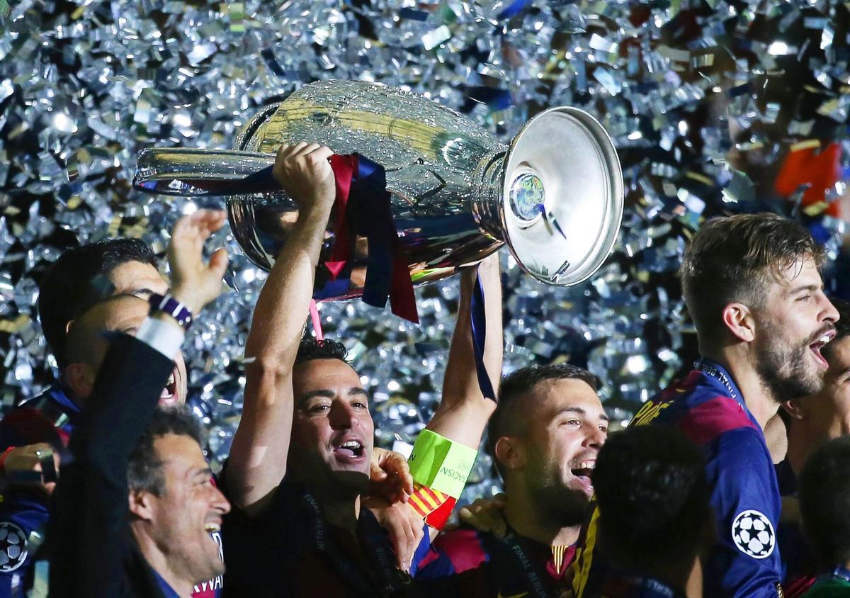 El Barça ganó su última Champions en 2015 en Berlín