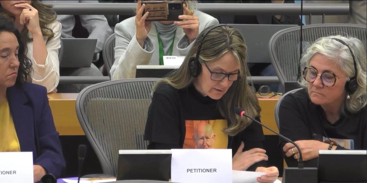 Rosa Álvarez comparece en la Comisión de Peticiones en nombre de dos asociaciones de víctimas de la dana