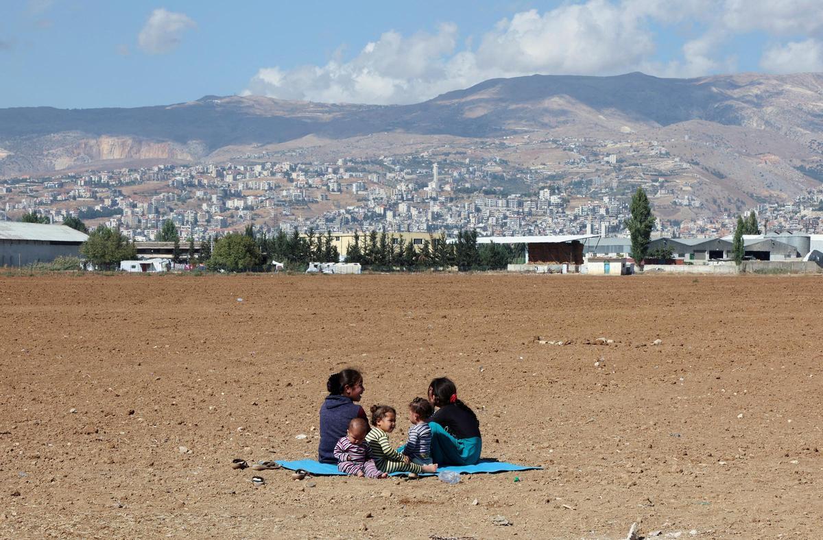 Valle de la Becá, en el Líbano, cerca de la frontera con Siria. Valle de la Becá, en el Líbano, cerca de la frontera con Siria.