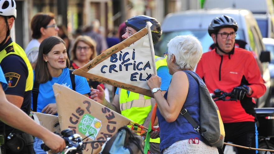 Segunda &#039;bicifestación&#039; en Elche