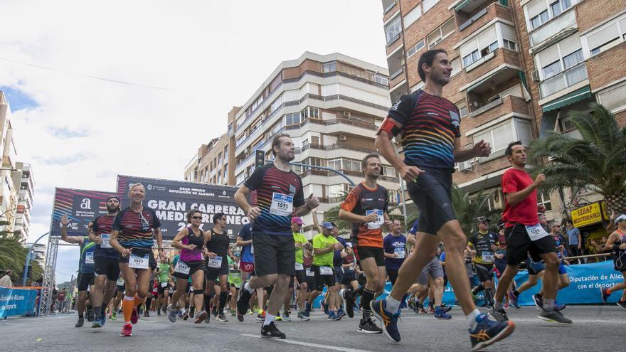 Más de 2.500 atletas participaron en la Gran Carrera del Mediterráneo en 2019