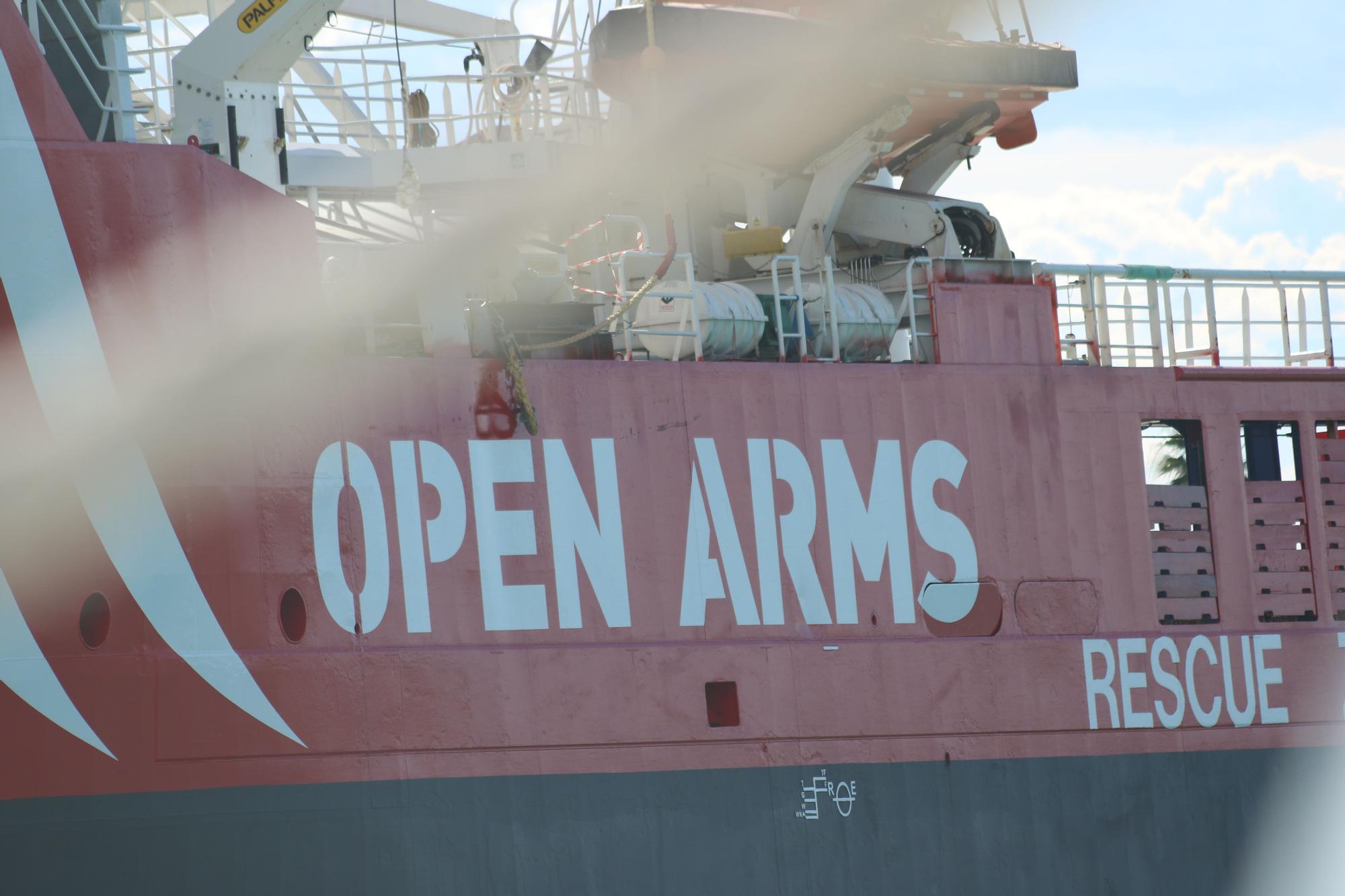 Open Arms elige el puerto de Burriana para culminar su apuesta más ambiciosa