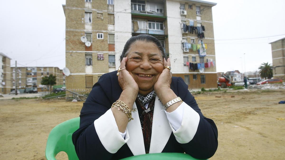 Dolores Fajardo, matriarca gitana cordobesa conocida como mamá Dolores.