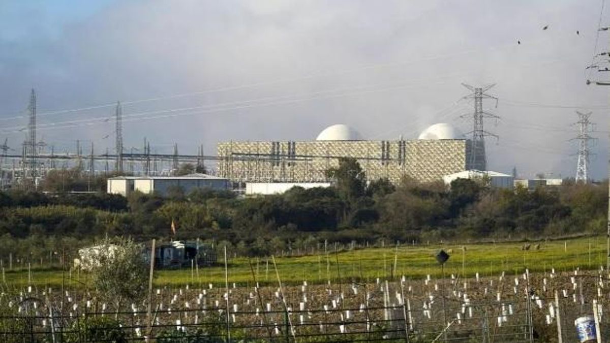 La central nuclear de Almaraz.