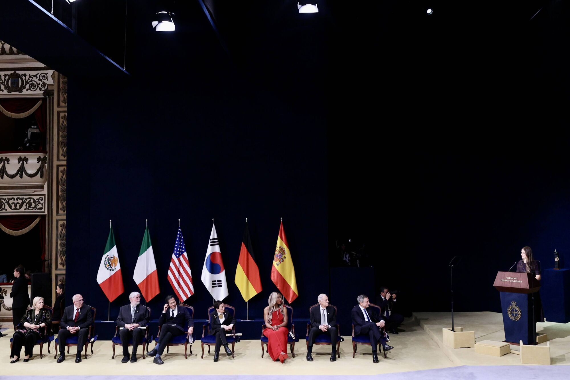 Así fue la ceremonia de los premios "Princesa de Asturias" 2025 en el teatro Campoamor de Oviedo