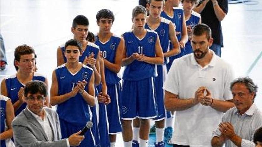 L&#039;escola de bàsquet de Marc Gasol té la seva seu al pavelló gironí de Montfalgars.