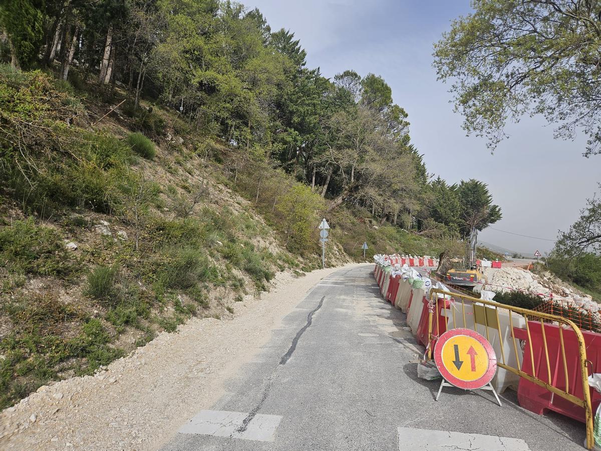 Paso de la carretera.
