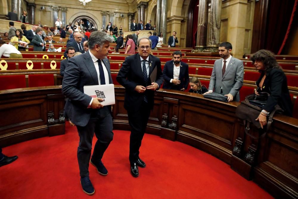 Els diputats suspesos seran substituïts