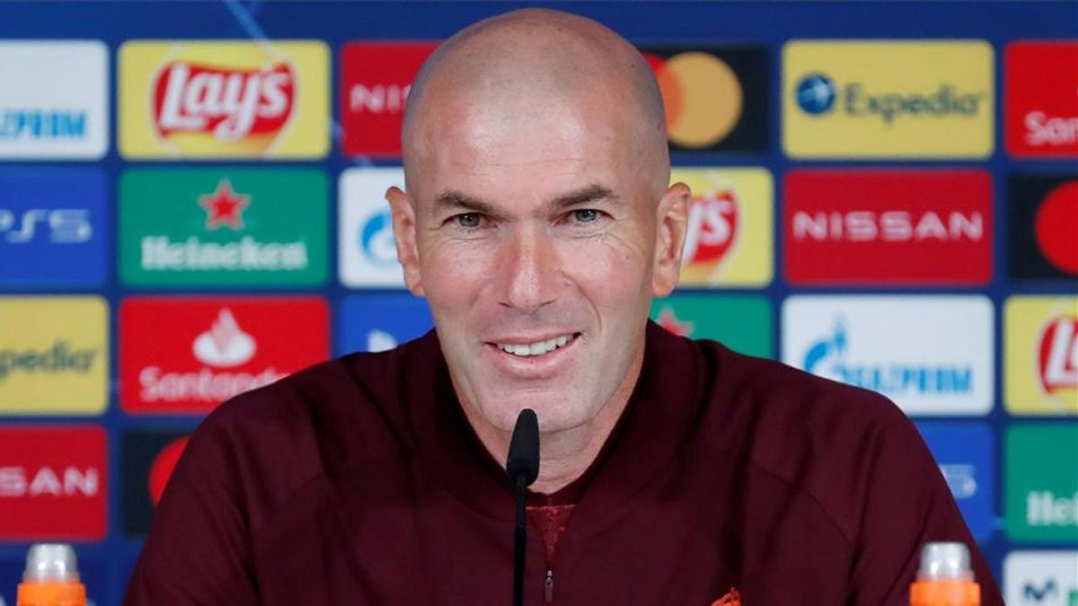 Zidane, en rueda de prensa