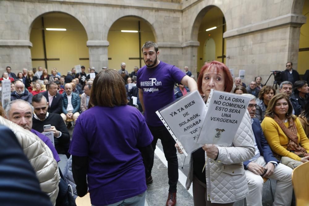 Gijón alza la voz para exigir el comprometido plan de vías.