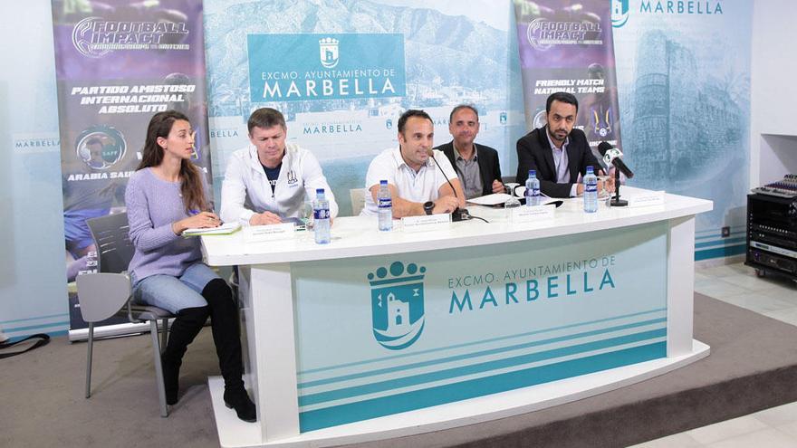 Marbella acoge el amistoso entre Ucrania y Arabia