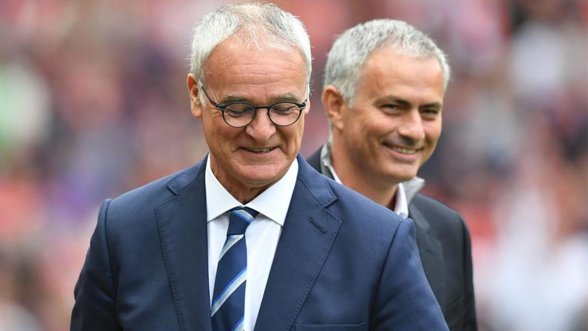 Mourinho mandó un mensaje de apoyo a Ranieri