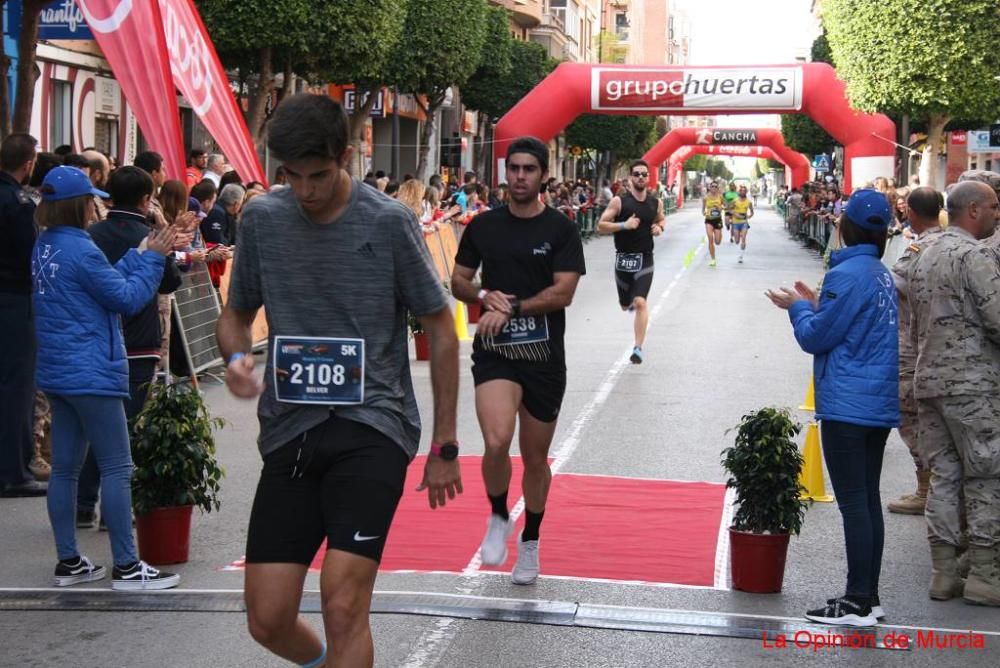 Llegadas 5K Carrera Popular Base Aérea de Alcantar