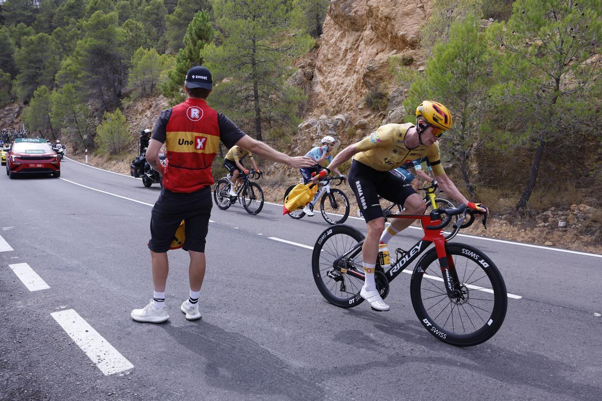 La etapa 7 de la Vuelta a España, en imágenes. La etapa 7 de la Vuelta a España, en imágenes.